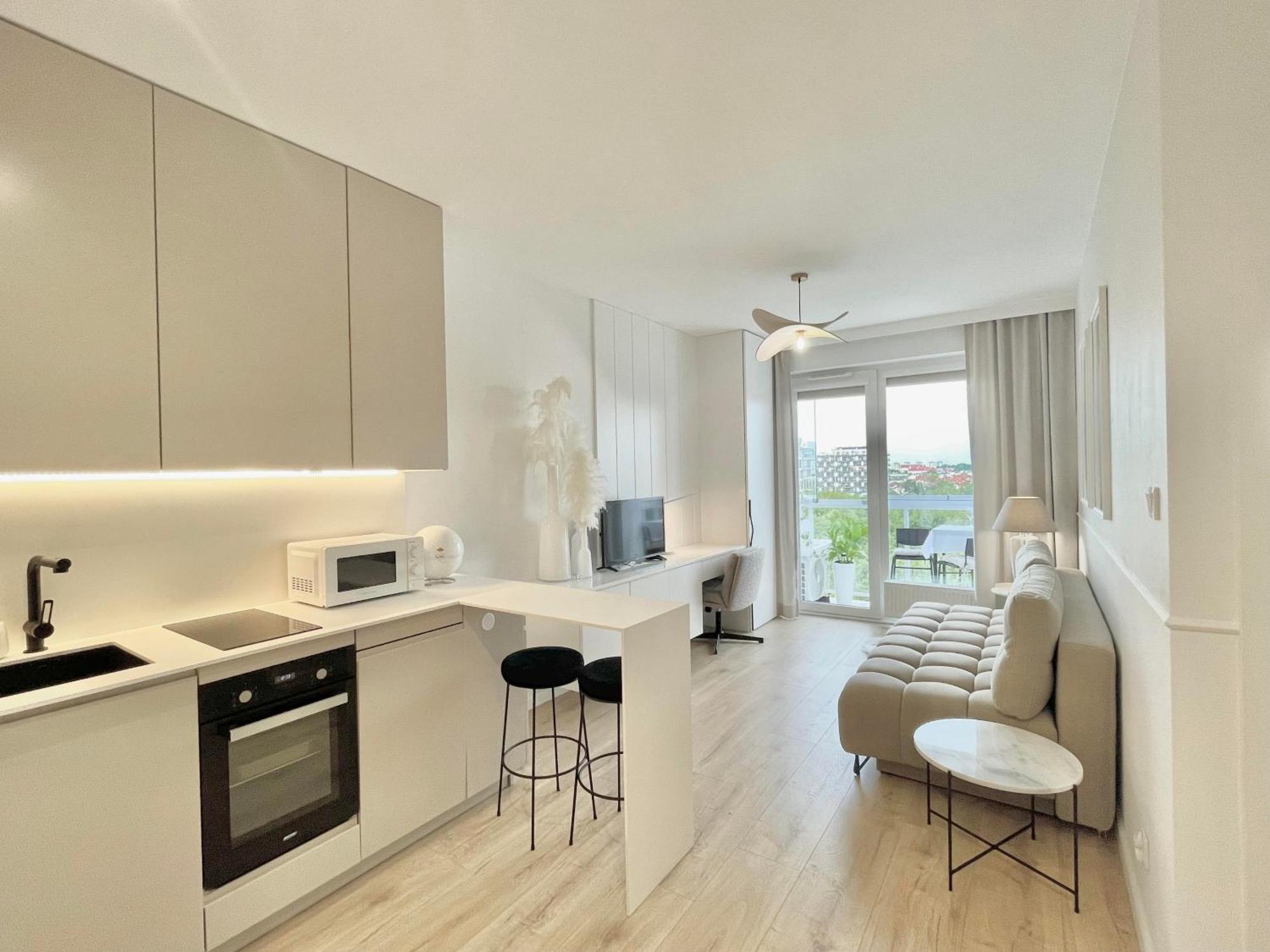 Apartament Z Widokiem Lublino Esterno foto
