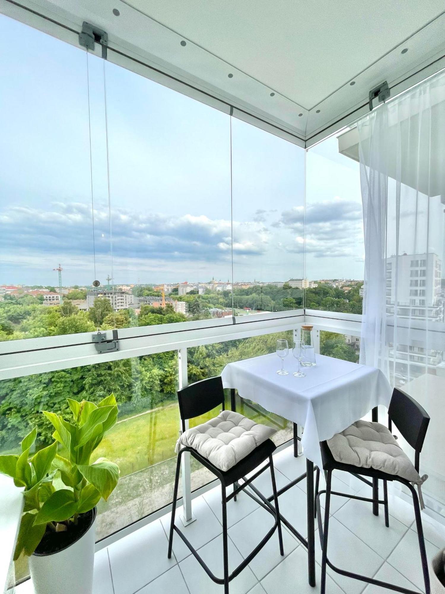 Apartament Z Widokiem Lublino Esterno foto
